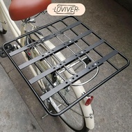 [Loviver] Bike Back Shelf Bike Luggage Rack Mountain Bikes Support Weight 30kg Carrier