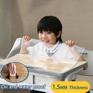 aimo Thickness Transparent table mantle waterproof pvc table cloth Clear table cover pvc plastic mat