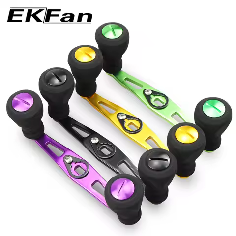 EKFAN 110MM Aluminium Handle EVA Knob For Shimno Dawa Bastcasting Fishing reel
