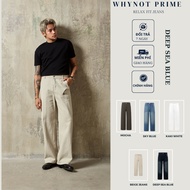 WN PRIME Premium Beige Loose Jeans | Beige Men's and Women's Jeans with Big Size Loose Form