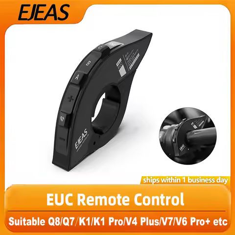 EJEAS EUC Motorcycle Handlebar Remote Control Suitable Q8/Q7/Q2/MS8/MS20/K1/K1 Pro/K1 Pro+/V4 Plus/V