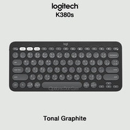 Logitech Pebble Keys 2 K380s คีย์บอร์ดไร้สาย ดีไซน์มินิมอล พกพาสะดวก