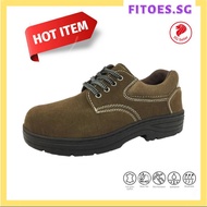 Steel Toe Safety Shoes olive 138