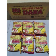 Mie Burung Dara Mie Kering Gandum 136 Gr / Pipih 140 Gr