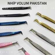 (TEST) Pakistani Volume Tweezers Nano-coated tip_eyelash extension tweezers create 10-20D Picking _ 