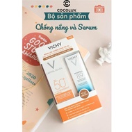 Vichy Capital Soleil Anti Darkspot sunscreen set and Mineral 89
