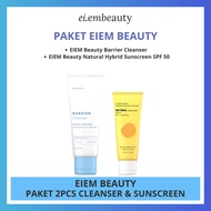 Eiem Beauty - 2 in 1 Barrier Cleanser & Sunscreen SPF50 Package