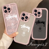 Compatible For Infinix ITEL S23 Hot 40 Pro 40i 30i Play Smart 7 8 Note 30 VIP 12 Turbo G96 Tecno Spark 10C Camon 20 4G INS Stussy Phone Casing New Angel Eyes Phone Case TPU Cover