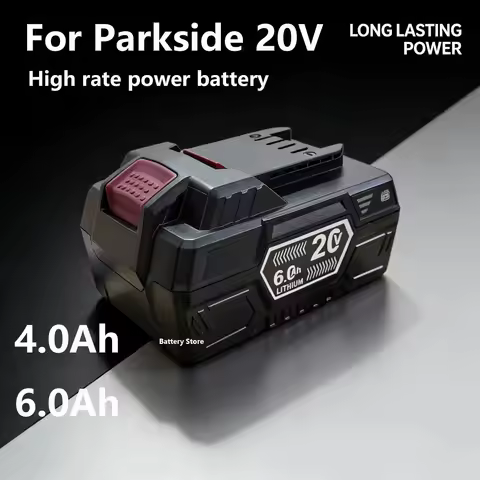 For Parkside 20V full range electric tool battery PAP B1 B3 hand drill battery A3/PAP 208 A1 4.0Ah 6