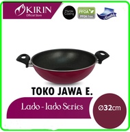 Kirin WOK PAN 32 cm LADO LADO SERIES WOK/Premium Quality Frying PAN 28 - 32 cm ORIGINAL