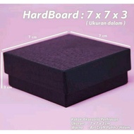 Hardboard Box/ Accessories Box Jewelry Box 7x7x3cm