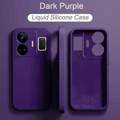 Luxury Original Liquid Silicone Soft Cover For OPPO Realme GT 3 NEO 5 SE NEO5 NEO5SE 5SE 5G GT3 GTNE