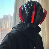 Cyberpunk Punk Mask Helmet ,Techwear Mask , Halloween Cosplay Technology Helmet , Futuristic Helmet 