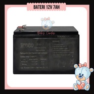 Bateri 12V 7AH, 12V Battery Kids Electric Scooter Bike Car Motor Skuter Kereta Motosikal Elektrik Ka
