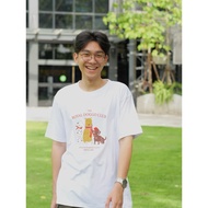 MEMEE ️COTTON USA Thick And Soft Fabric Beautiful Shape Neck M-3XL (C2 Dogs)