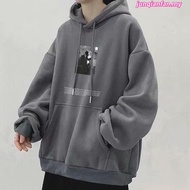 5 Color Hoodie 【M-8XL】Korean style trendy men's hoodieHip-hop style Hoodie oversize hoodie Men's Hoo