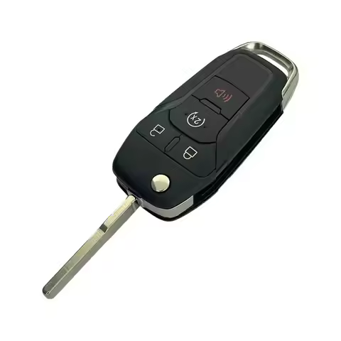 Xuri 4 Button Flip Remote Car Key Fob 902Mhz ID49 Chip for Ford F150 F250 F350 F450 F550 Ranger Rapt