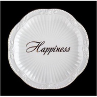 [HOME] Rose Snack Plate Royal Duke Lace Tableware Bone China happiness White Fruit Cake