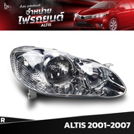 ไฟหน้ารถยนต์ TOYOTA ALTIS 2001-2007 (ข้างขวา R