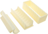 Japanese sushi mold tool 3-piece set and seaweed seaweed wrapped rice grinder Rice and vegetable rol