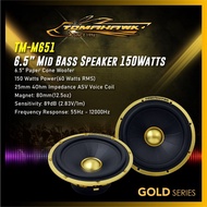 TOMAHAWK GOLD SERIES TM-M651 6.5 INCH MID BASS 150W SPEAKER