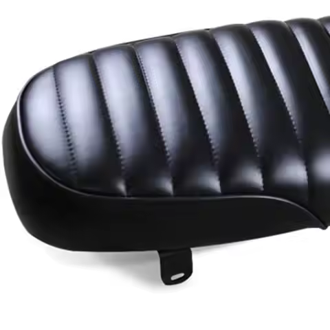 Motorcycle Shock Absorbing Replacement PU Saddle Seat for Cafe Racer
