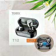 หูฟังไร้สาย หูฟังบลูทูธ ตัดเสียงรบกวน T12 Wireless Bluetooth Earbuds Waterproof IPX8 [TOZO®]