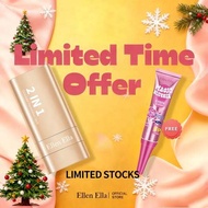 Ellen Ella Concealer Foundation Stick 22g Sweatproof Full Coverage Makeup Base Long Lasting