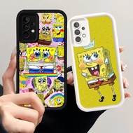 Case for Samsung Galaxy A13 A33 A32 A23 5G Silicone Case H-82 SpongeBob
