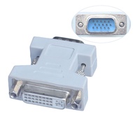 DVI to VGA Connector DVI-I Female to VGA Male Adapter Convert for PC Projector high quality