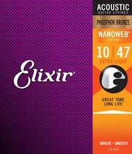 Elixir Acoustic Guitar Strings Phosphor Bronze