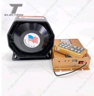 กล่องเสียงไซเรน พร้อมลำโพงรุ่นX5 200w / 12V มีรีโมท