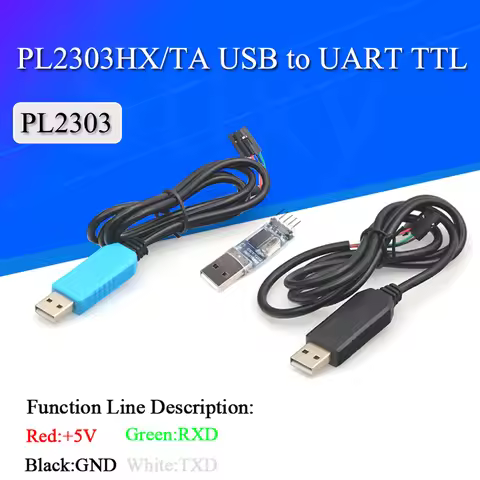 Smart Electronics PL2303 PL2303HX USB to UART TTL Cable Module 4P 4Pin RS232 Converter Serial Line S