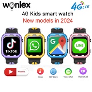 Wonlex 4G Kids Smart Watch KT32 Android 8.1 Memory 1+8GB GPS Positioning SOS Video Call Smart Watch for Children's WhatsAPP version