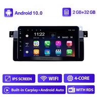 Seicane 9นิ้วสำหรับ1998 1999 2000 2001 2002-2006 BMW 3 Series E46 M3 Android 10.0วิทยุนำทางGPSบลูทูธหน้าจอสัมผัสHD AUXดนตรีสนับสนุนโทรทัศน์ระบบดิจิตอลCarplay OBD2