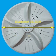 Gide XQB75-75378 XQB75-75368 Washing Machine Wave Wheel Turntable Chassis 36.3CM