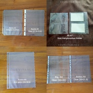 Custom Sleeve Bundle A4 A5 A6 B5 BambiA7 Photocard Postcard CollectionBANTEX A4 File Folder