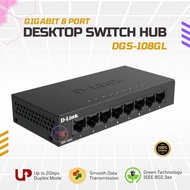Switch Hub D-Link DGS-108GL 8Port Gigabit Metal