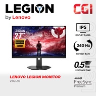 Lenovo 27" Legion 27Q-10 Gaming Monitor ( QHD | IPS | HDR10 | FreeSync | Adaptive Sync | 240Hz | 0.5