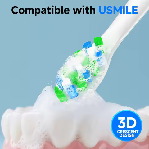 4CS/8CS/12CS Toothbrushes Head for Usmile Y1S/Y4/U1/U2/U3/P1/P4 Soft DuPont Sonic Electric Toothbrus