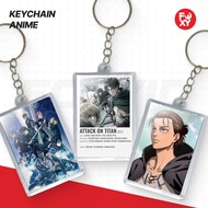 GANTUNGAN AOT Anime Keychain Attack On TItan/ Anime Keychain/ Keychain/ Eren/ Levi's/ Mikasa/