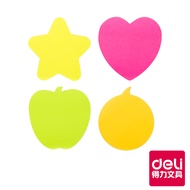 [Deli Deli] Styling Note Paper 76x76mm/80 Sheets/Style Random Shipping/EA03202|Deli Flagship Store