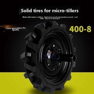 Micro tiller solid tire 400-8 350-6 axis rubber full solid tire rotary tiller tire walking tire