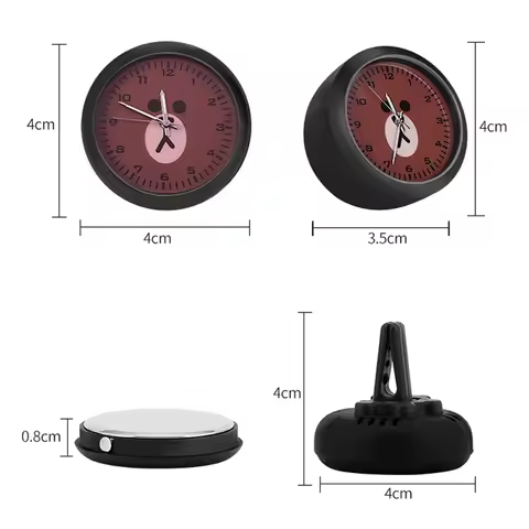 Car decoration car clock watch modified car interior electronic quartz watch For Hyundai Toyota Hond