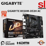 Gigabyte B550M DS3H AC R2 Ultra Durable WiFi Motherboard + AMD Ryzen Processor Combo