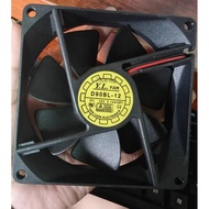 Y.L FAN D90BL-12 DC 12V 0.14A 90x90x25mm 2-Wire Server Cooling Fan