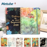 METUBE Calendar 2026, Agenda Jan.2026 - Dec.2026 2026 Planner, Weekly and Monthly A5 Monthly Tabs Co