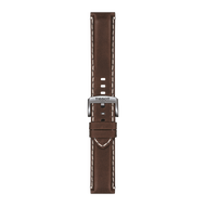 TISSOT OFFICIAL BROWN LEATHER STRAP LUGS 22 MM (T852044980)