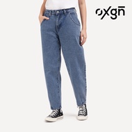 OXGN Baggy Pants For Women (Blue)