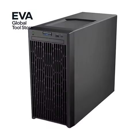 【Hot】Original New for Dell T160 Tower Server 750W Xeon 3.5G Dual Core CPU 16GB DDR4 64GB Storage for